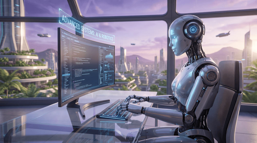 robot and computer